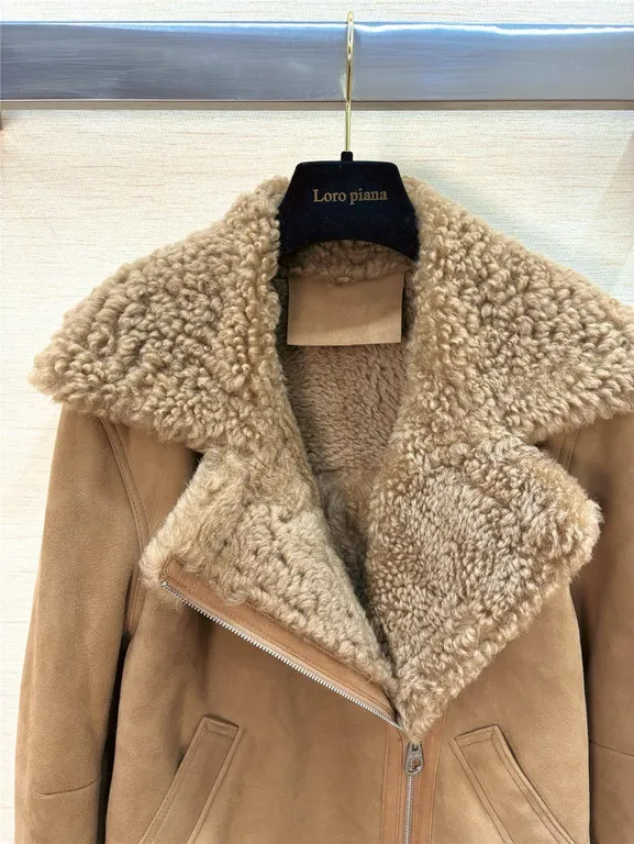 Loro piana shearling coat